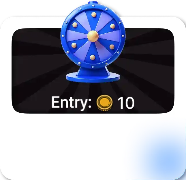 Prize wheel — 10 coin entry